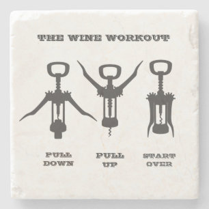 Vin-workout Stenunderlägg