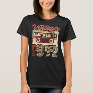 Vinage 1972 med kassettband t shirt