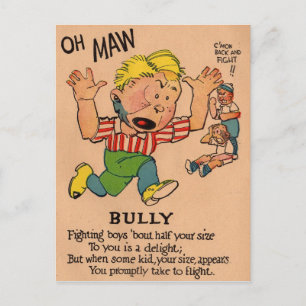 Vinäger valentin 1930-talet: Bully Helg Vykort