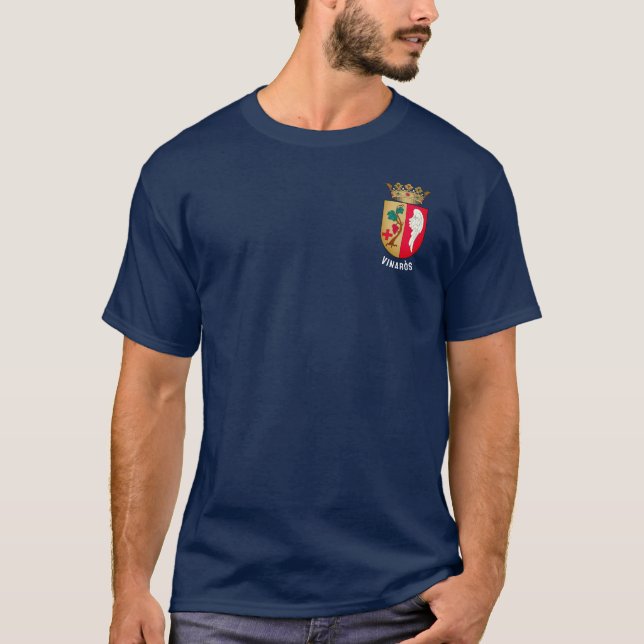 Vinaròs Jackar av arm - Comunitat Valenciana T-Shi T Shirt (Framsida)
