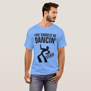 Vinatage Retro Disco T-shirts, BÖR VARA DANCIN" Tee Shirt