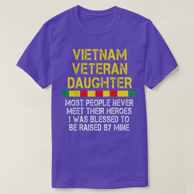 Vinatge Vietnam Vetran Dotter Shirt Veteran Day T (Design framsida)