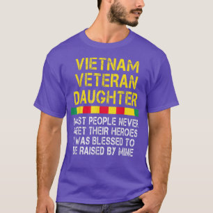 Vinatge Vietnam Vetran Dotter Shirt Veteran Day T