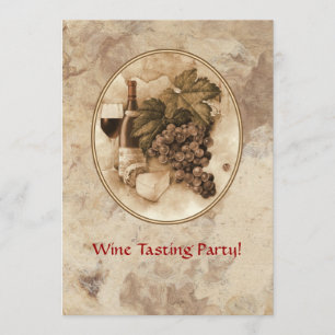 Vinavsmakningparty Inbjudningar