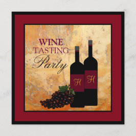 Vinavsmakningparty Inbjudningar