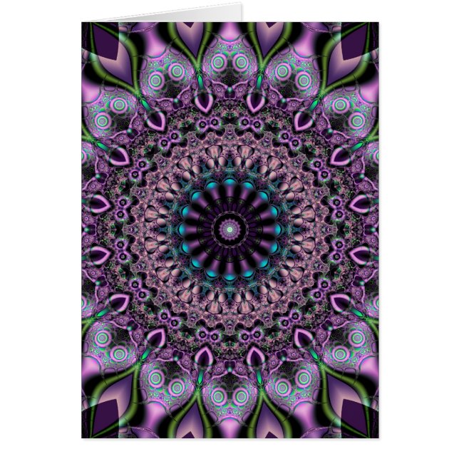 Vinblommar Hälsningskort (Framsidan)