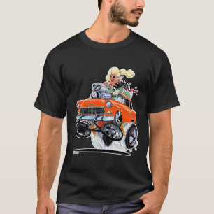 Vince Crains High Octane Art, 1955 Chevy gasser T Shirt