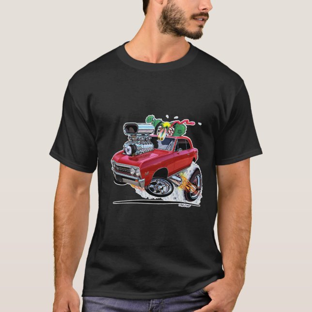 Vince Crains High Octane Art, 1967 Chevelle SS T Shirt (Framsida)