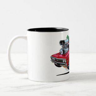 Vince Crains High Octane Art, 1967 Chevelle SS Två-Tonad Mugg