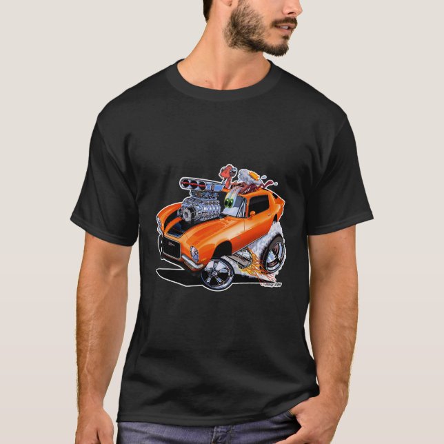 Vince Crains High Octane Art, 1971 Camaro T Shirt (Framsida)