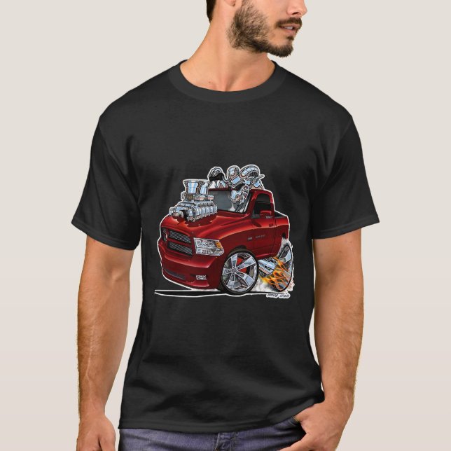 Vince Crains Ram 1500 pickupa lastbil T Shirt (Framsida)