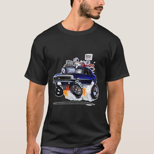 Vince Crains RÅTTA POWER 1968 Camaro T Shirt (Framsida)