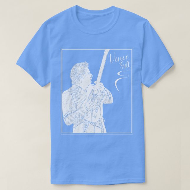 Vince Gill T Shirt (Design framsida)