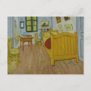 Vincen Van Gogh - Bedroom in Arles Painting Vykort