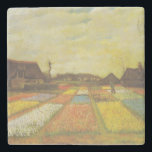 Vincennt Van Gogh Tulip Fält Stenunderlägg<br><div class="desc">Vincennt Van Gogh Tulip Fält Stone Underlägg Tulip Fält, även känt som Flower Beds in Holland, är en oljemålning skapat av Vincent van Gogh i tidigt 1883. Det donerades till konstgalleriet i Washington DC 1983. Bulb Fält var Van Goghs första trädgårdsmålning, i oljefärg på duk monterad på trä. Det gjordes...</div>