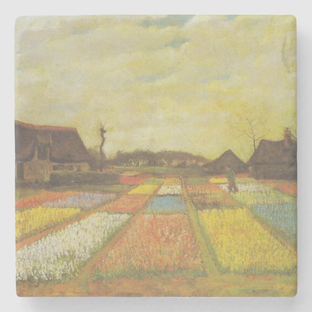 Vincennt Van Gogh Tulip Fält Stenunderlägg (Framsidan)