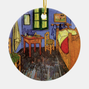 Vincent Bedroom i Arles av Vincent van Gogh Julgransprydnad Keramik