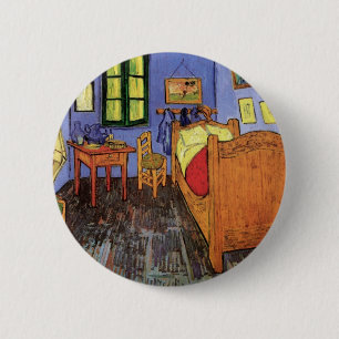 Vincent Bedroom i Arles av Vincent van Gogh Knapp