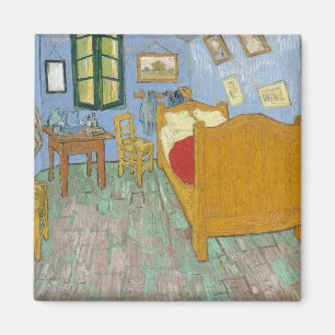 Vincent Bedroom i Arles av Vincent van Gogh Magnet