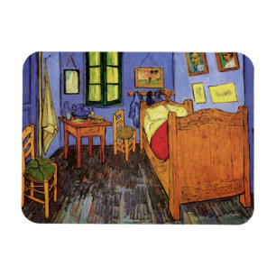 Vincent Bedroom i Arles av Vincent van Gogh Magnet