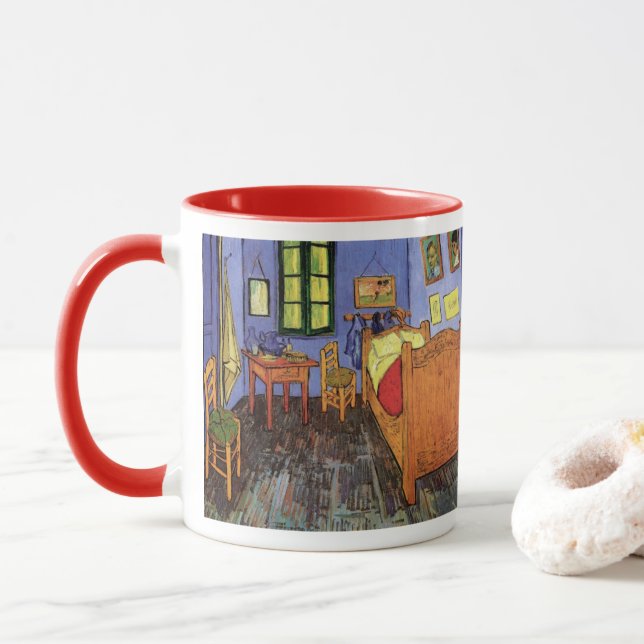 Vincent Bedroom i Arles av Vincent van Gogh Mugg (Med munk)