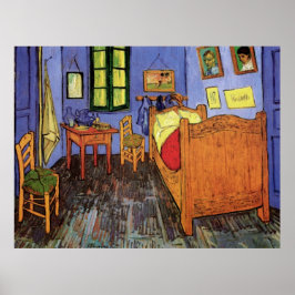 Vincent Bedroom i Arles av Vincent van Gogh Poster