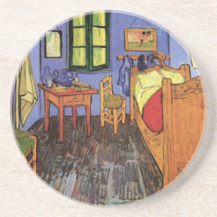 Vincent Bedroom i Arles av Vincent van Gogh Underlägg Sandsten