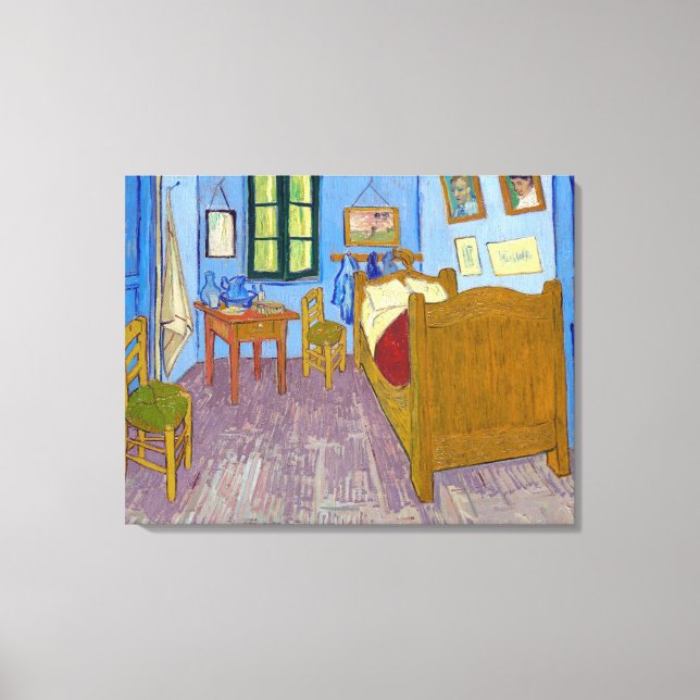 Vincent Bedroom i Arles | Van Gogh | Canvastryck (Framsida)