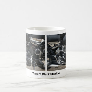 Vincent Black Shadow. Kaffemugg
