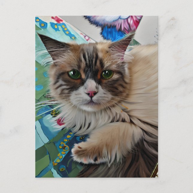 Vincent Cat Gogh-vykort Vykort (Framsida)