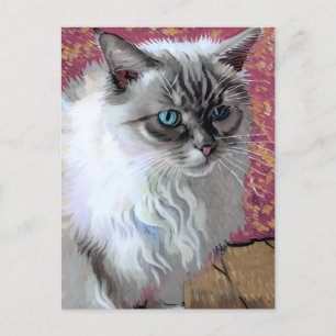 Vincent Cat Gogh-vykort Vykort