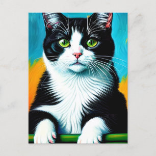 Vincent Cat Gogh-vykort Vykort