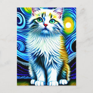 Vincent Cat Gogh-vykort Vykort