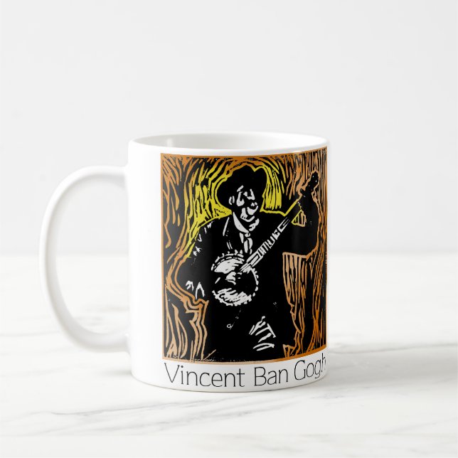 Vincent förbudGogh mugg (Vänster)