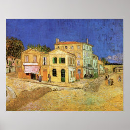 Vincent House i Arles av Vincent van Gogh Poster