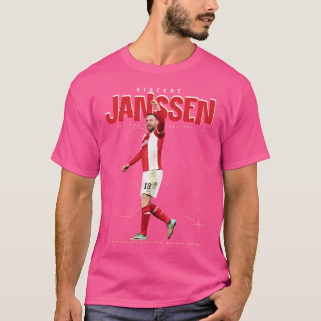 Vincent Janssen T Shirt (Framsida)
