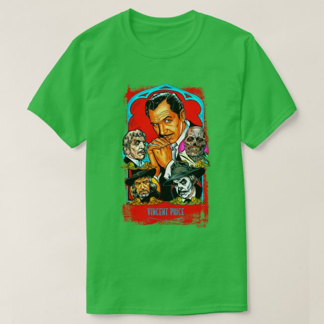Vincent Pris Master Terror T Shirt (Design framsida)