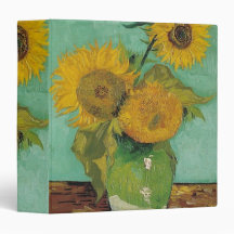 Vincent van Gogh, 梵 高, tre solblommor
