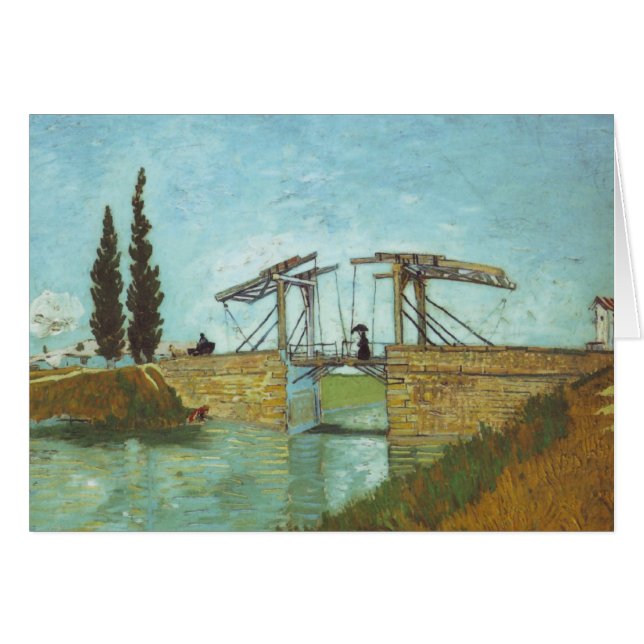 Vincent Van Gogh 0014 Hälsningskort (Framsidan Horizontal)
