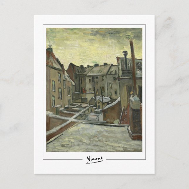 Vincent Van Gogh #10-3 - Finkonst Vykort (Framsida)