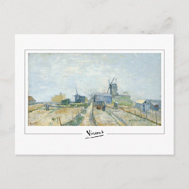 Vincent Van Gogh #11 - Finkonst Vykort (Framsida)