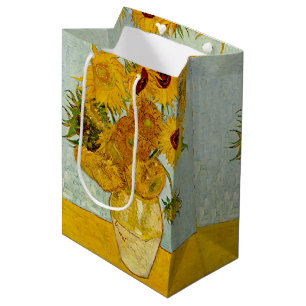 Vincent Van Gogh 12 Solrosor Impressionist