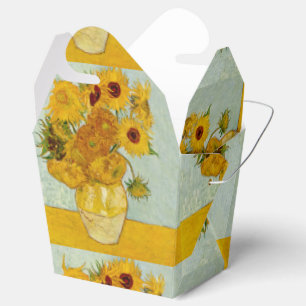 Vincent Van Gogh 12 Solrosor Impressionist Presentaskar
