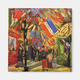 Vincent Van Gogh - 14 juli Firande Magnet