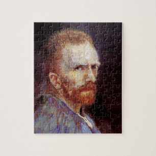 Vincent Van Gogh - 1887 Självporträtt Painting Pussel