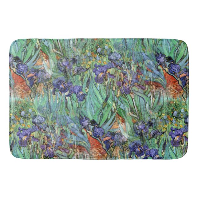 Vincent Van Gogh 1889 Irises Badrumsmatta (Framsidan)