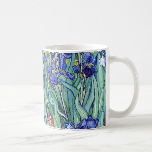 Vincent van Gogh 1889 Irises Kaffemugg (Höger)