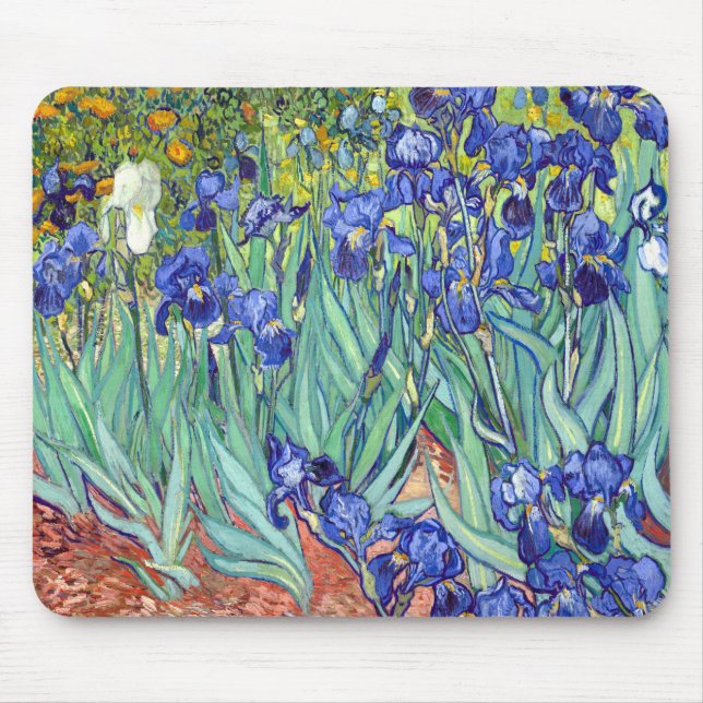 Vincent Van Gogh 1889 Irises Musmatta (Framsidan)