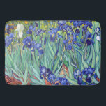 Vincent Van Gogh 1898 Irises Badrumsmatta<br><div class="desc">www.MandasMacabre.com</div>