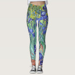 Vincent Van Gogh 1898 Irises Leggings<br><div class="desc">www.MandasMacabre.com</div>